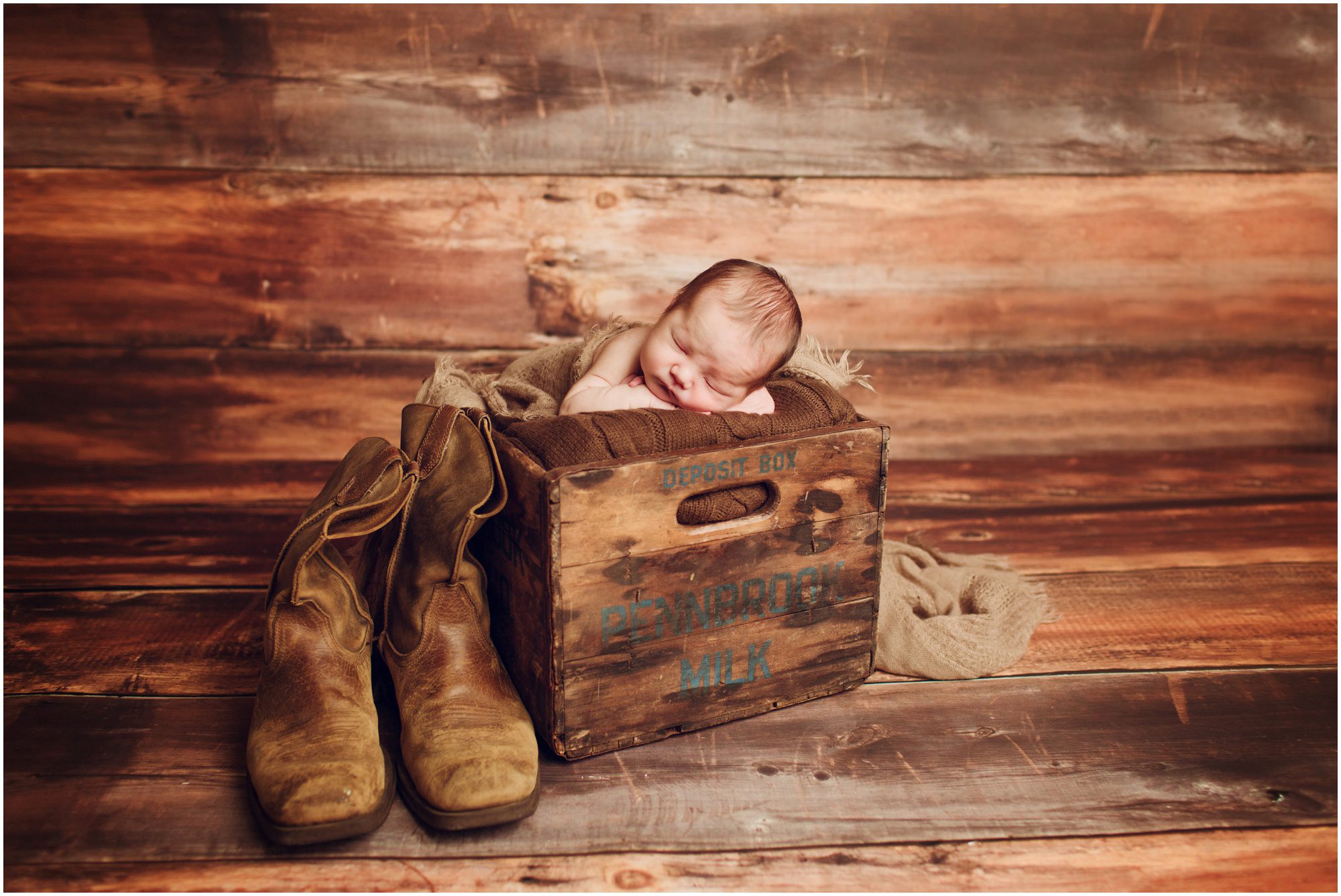 cowboy okinawa newborn photography