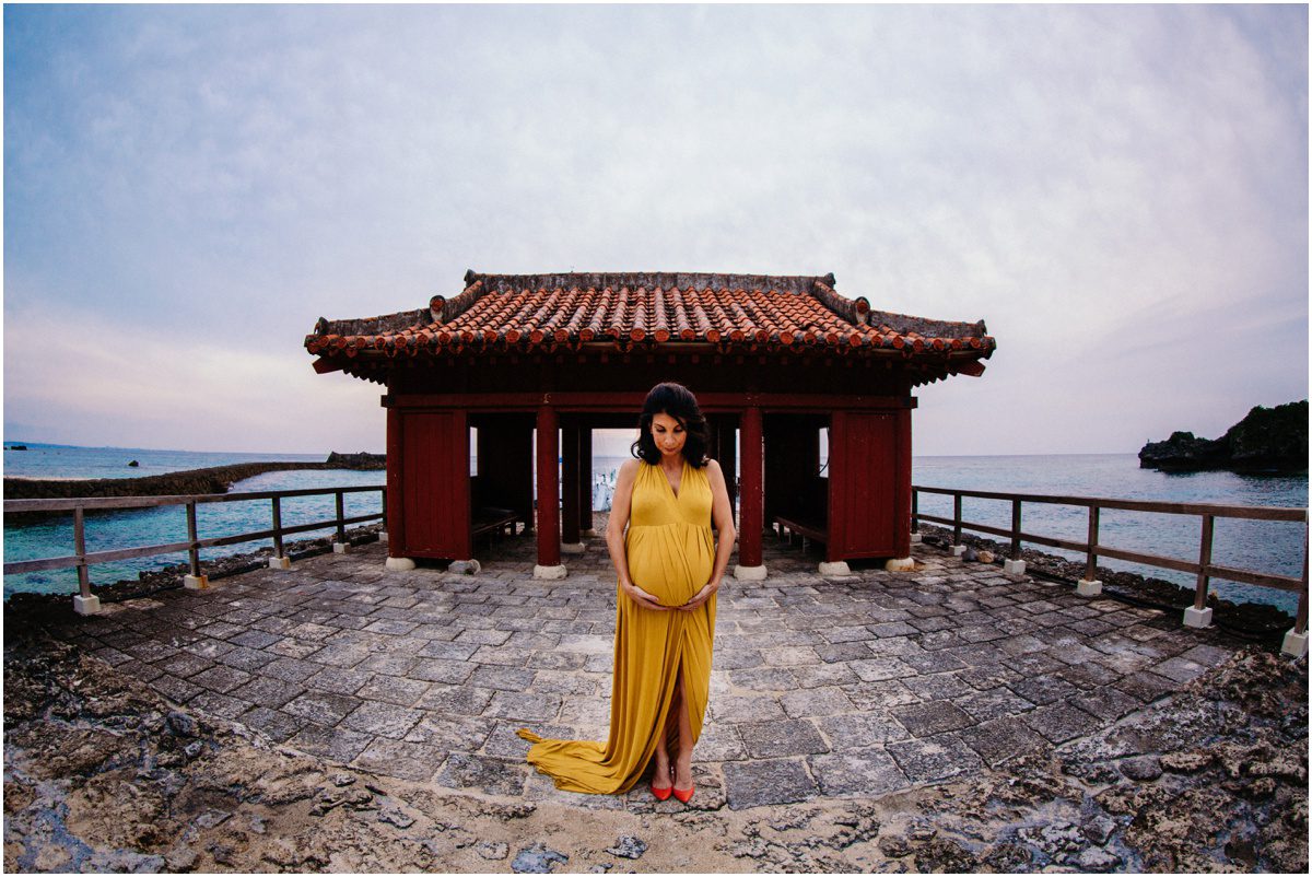 salt gala Okinawa maternity photographer