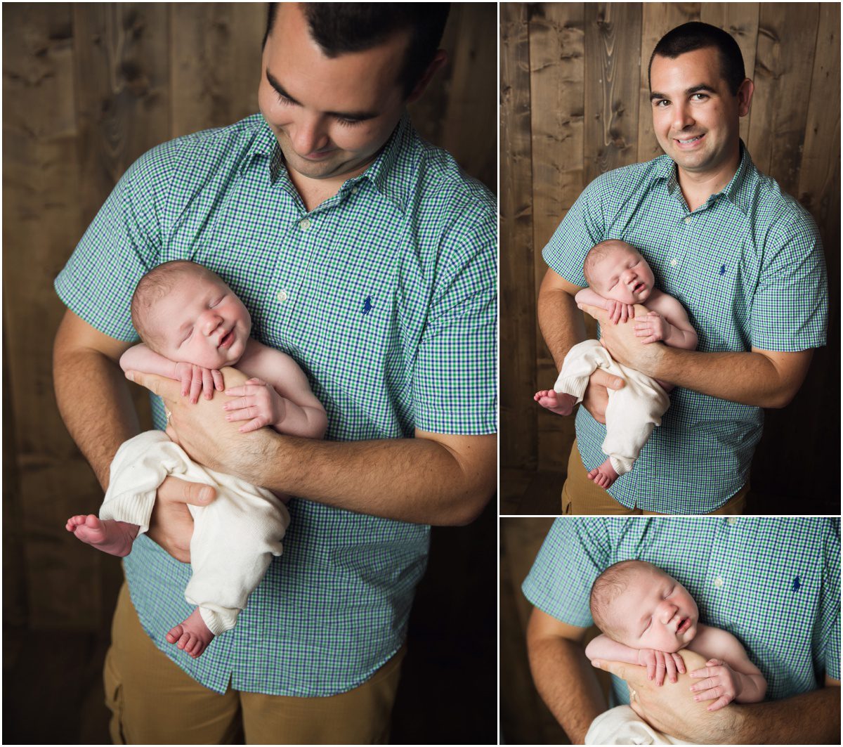 Bloomsburg Dad Photographer chunky newborn boy