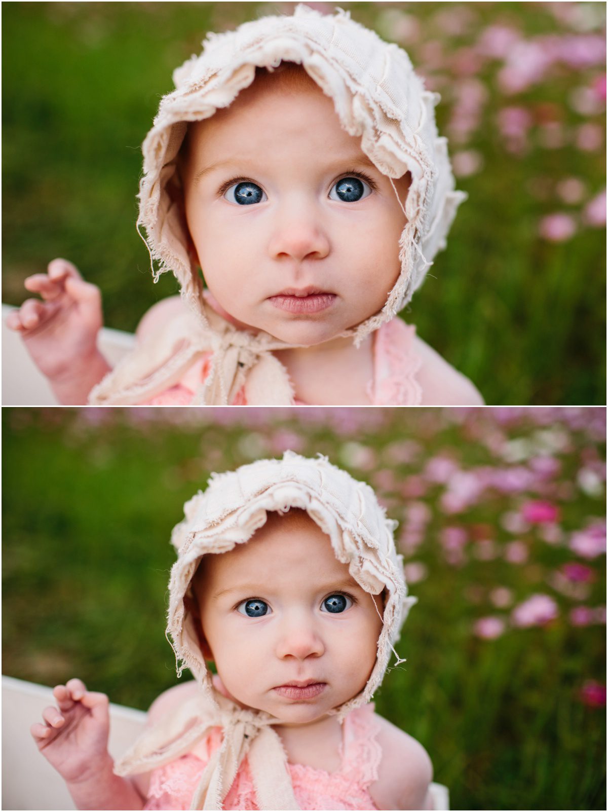 Okinawa Baby Photographer big baby blue eyes