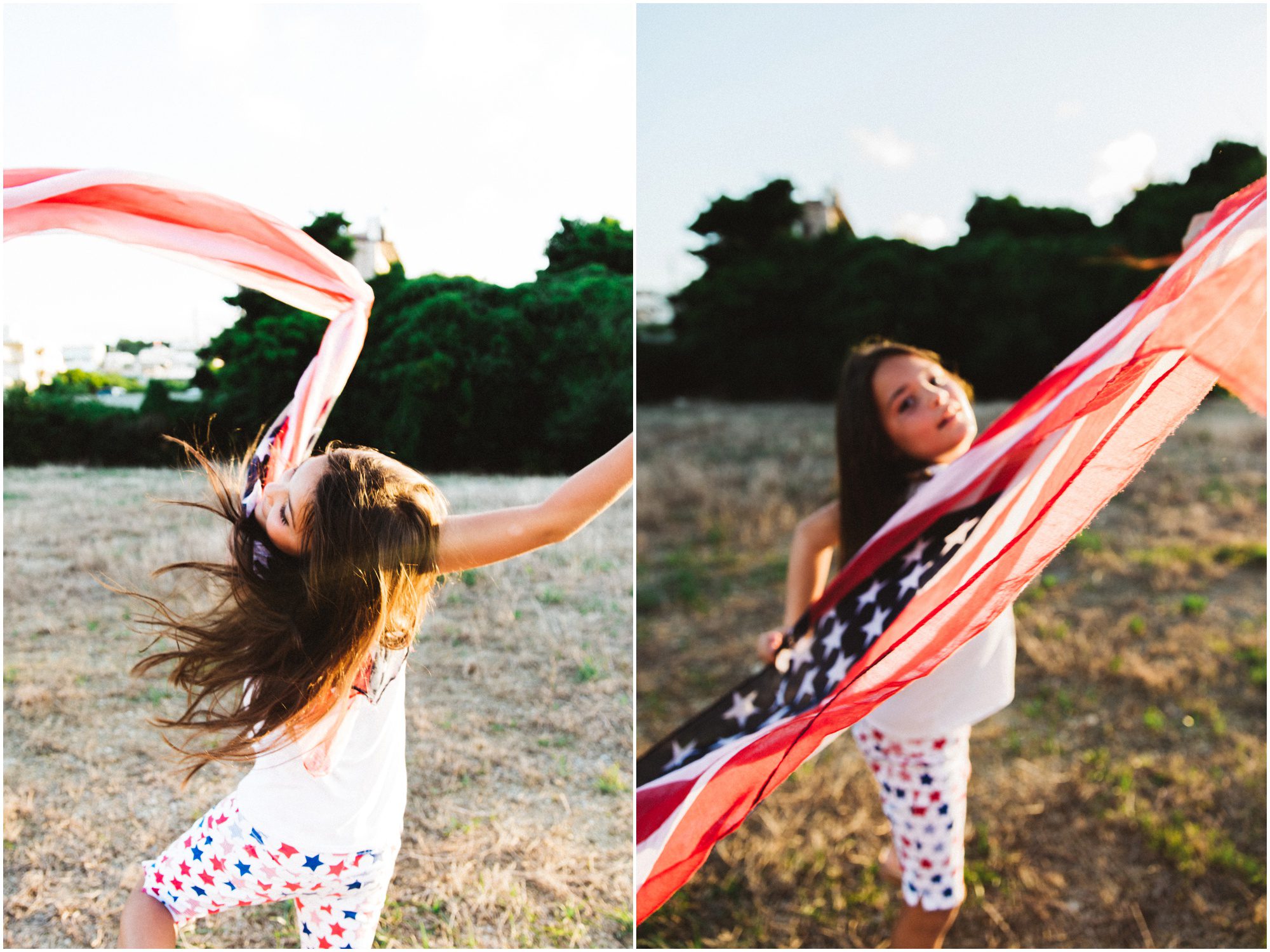 dancing flag Okinawa Fourth of July Photographer