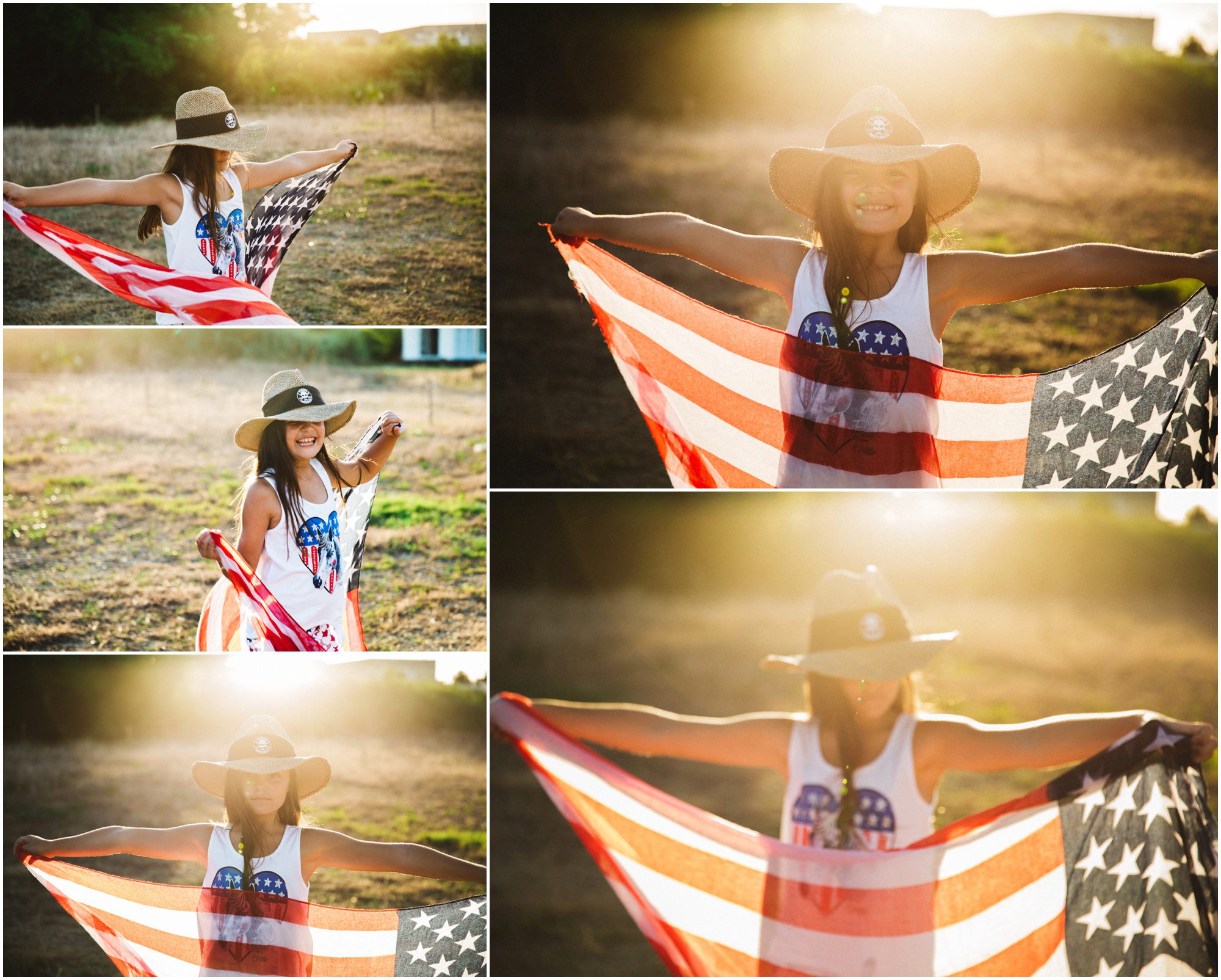 Okinawa Fourth of July Photographer american flag