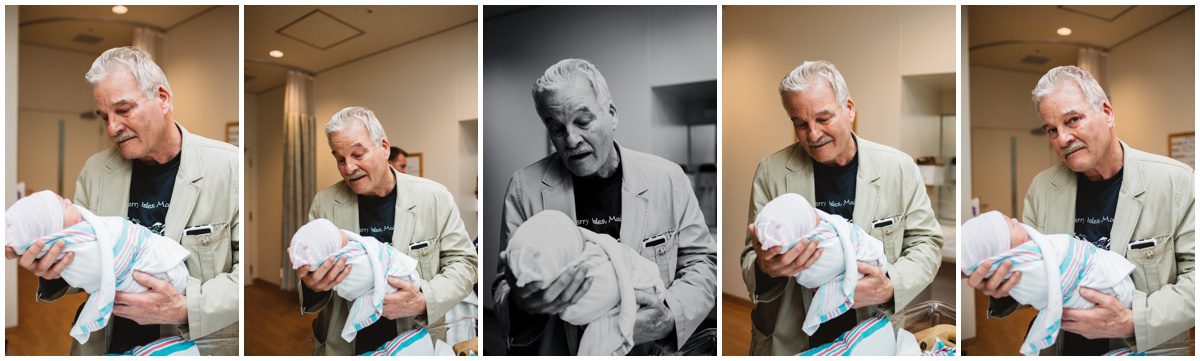 tearful grandfather Okinawa Birth Photography