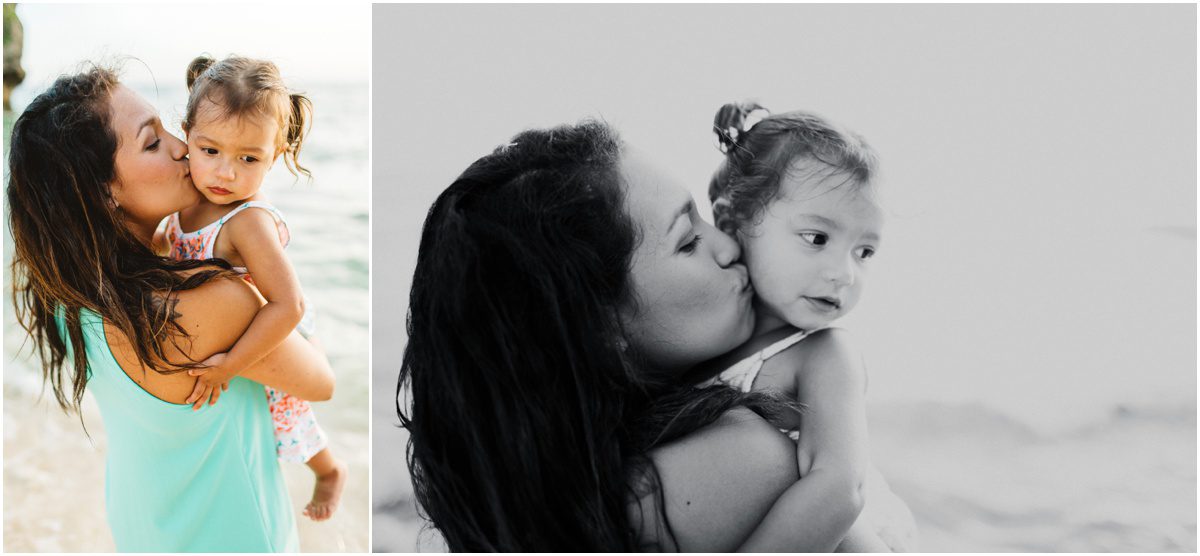 mother and daughter Okinawa Beach Family Photographer