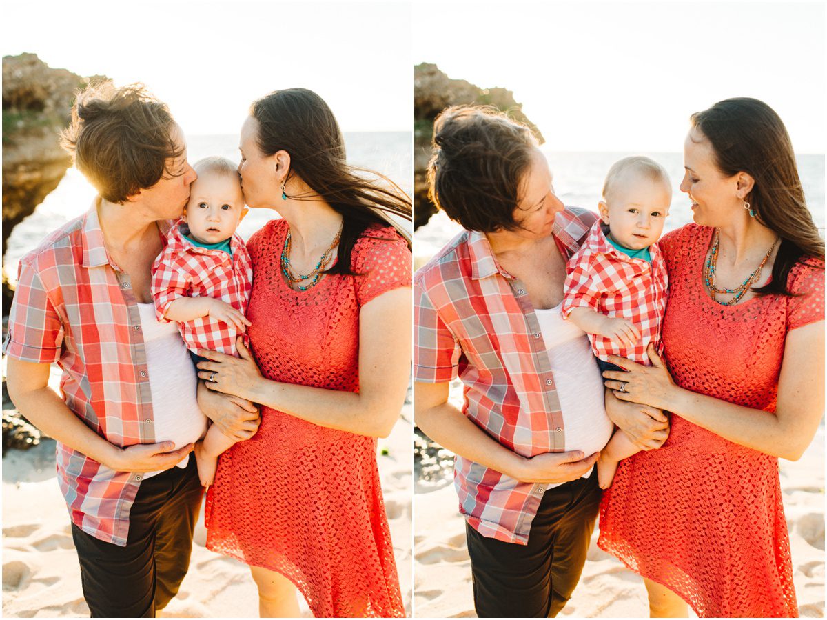 Okinawa Beach Maternity Photographer sun kissed moms