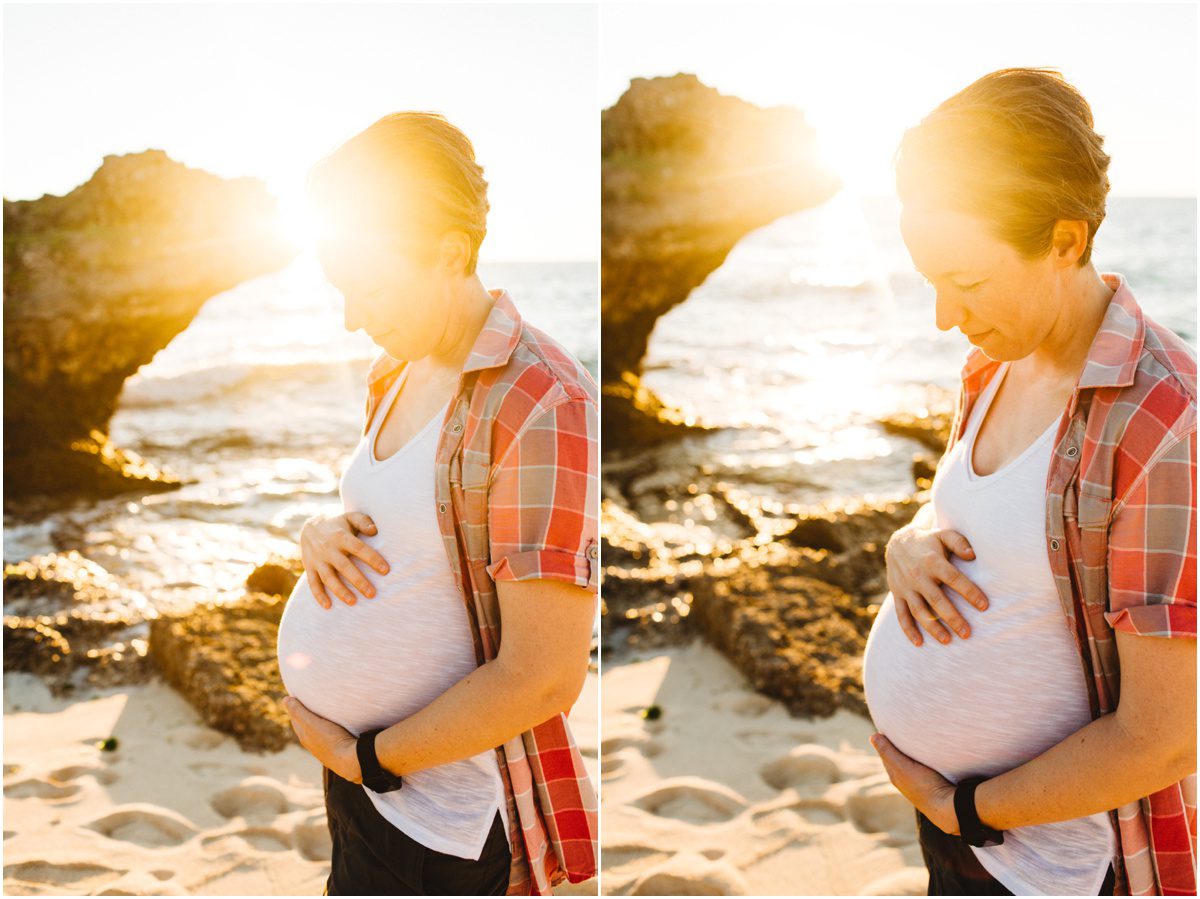 baby bump Okinawa Beach Maternity Photographer