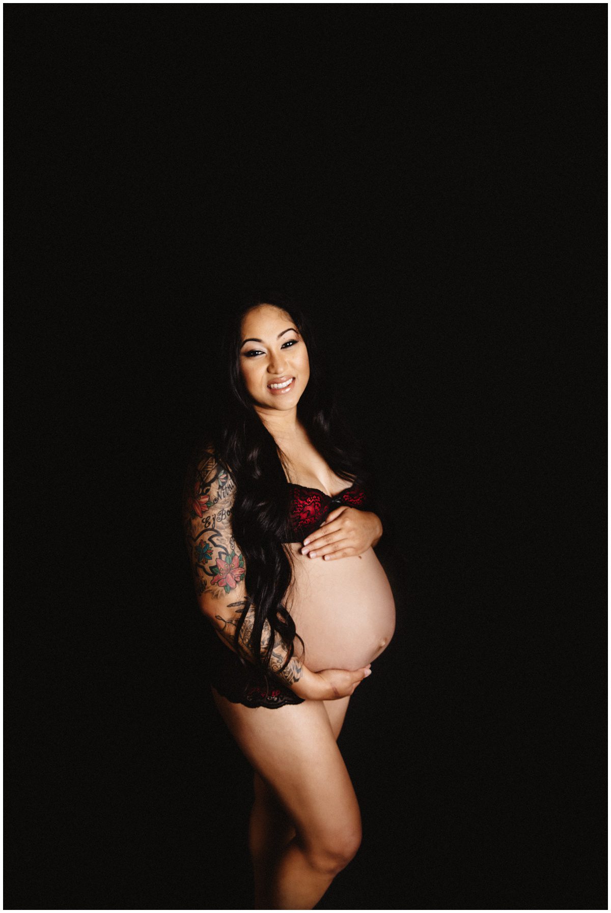 Orangeville, PA Milk Bath Maternity Photographer studio boudoir