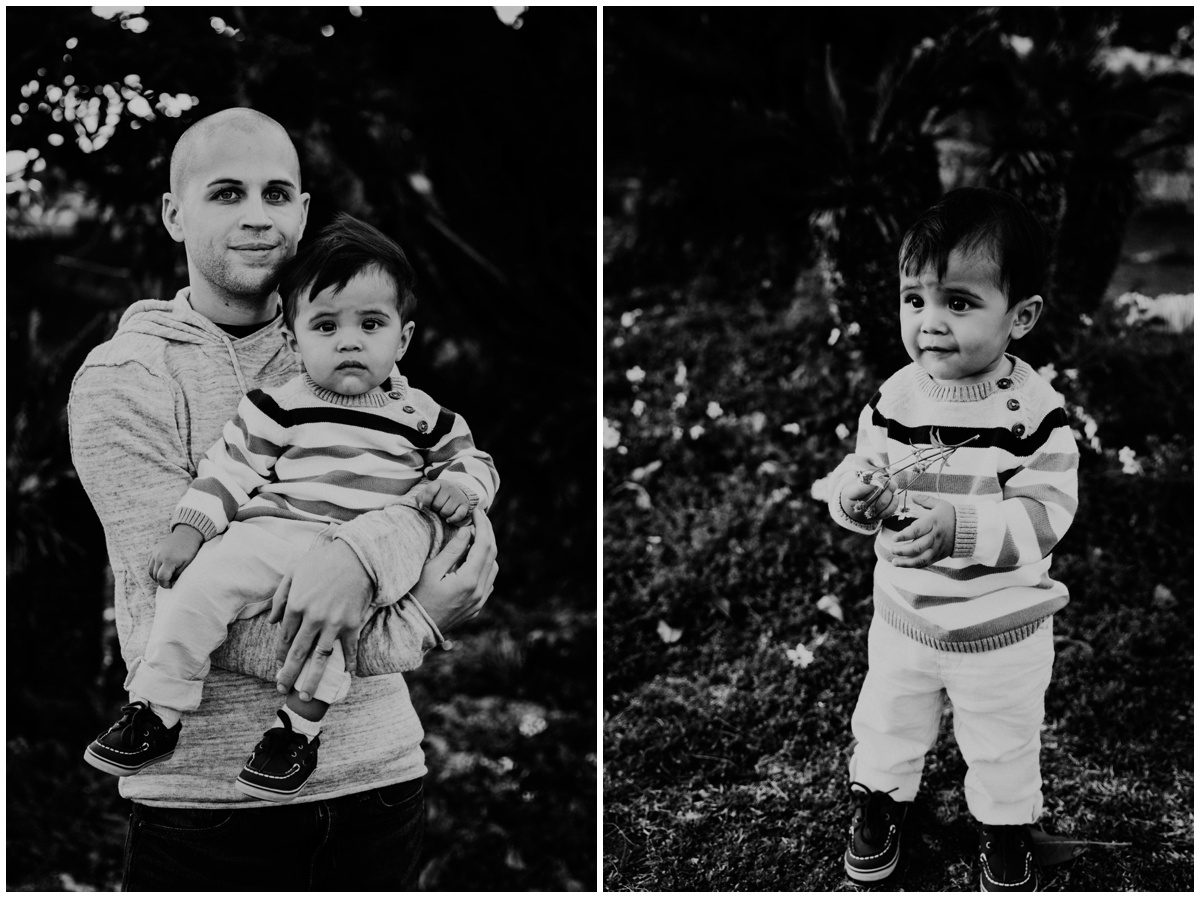 Nescopeck, PA outdoor Family Photographer black and white father son portrait