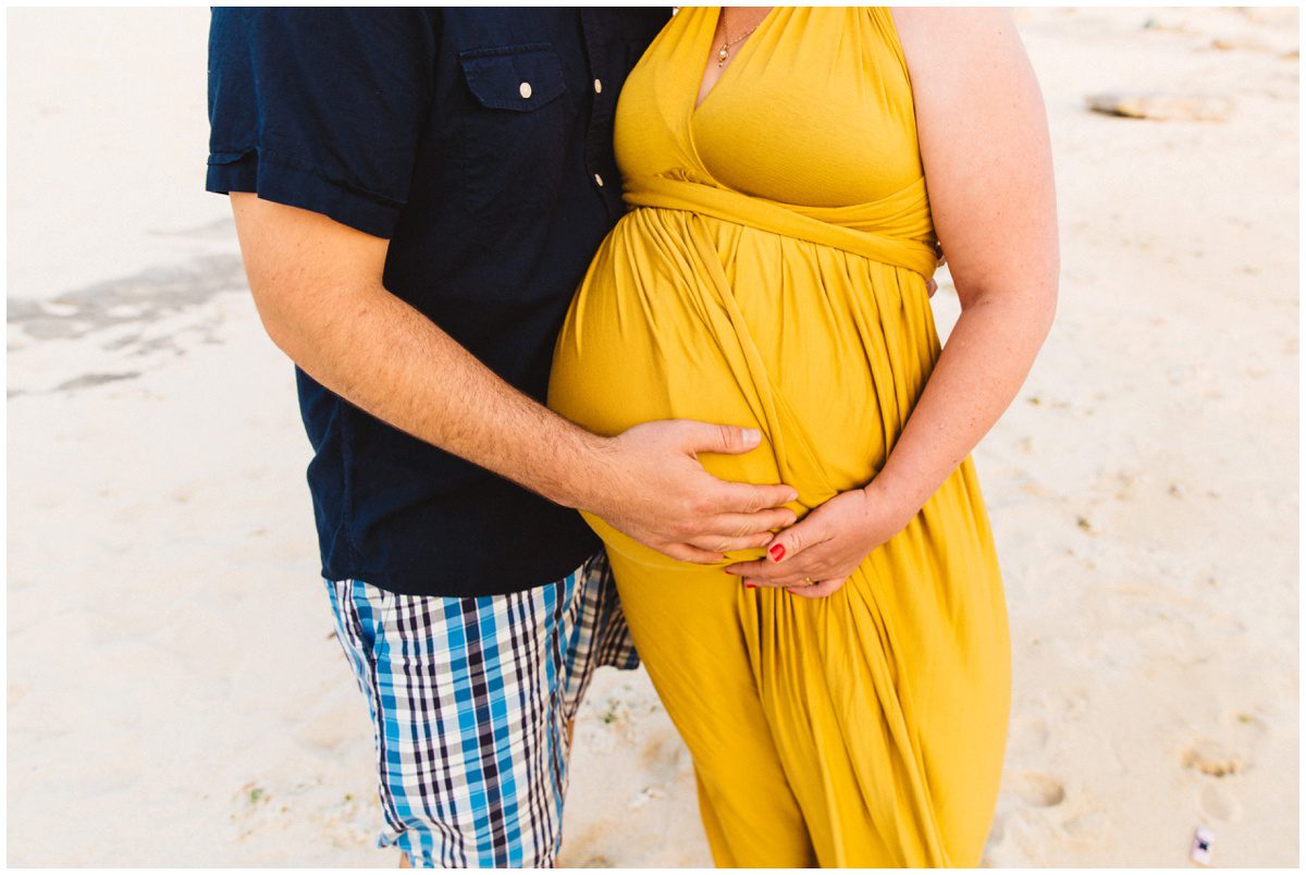 Scranton,PA Maternity Photographer touching belly