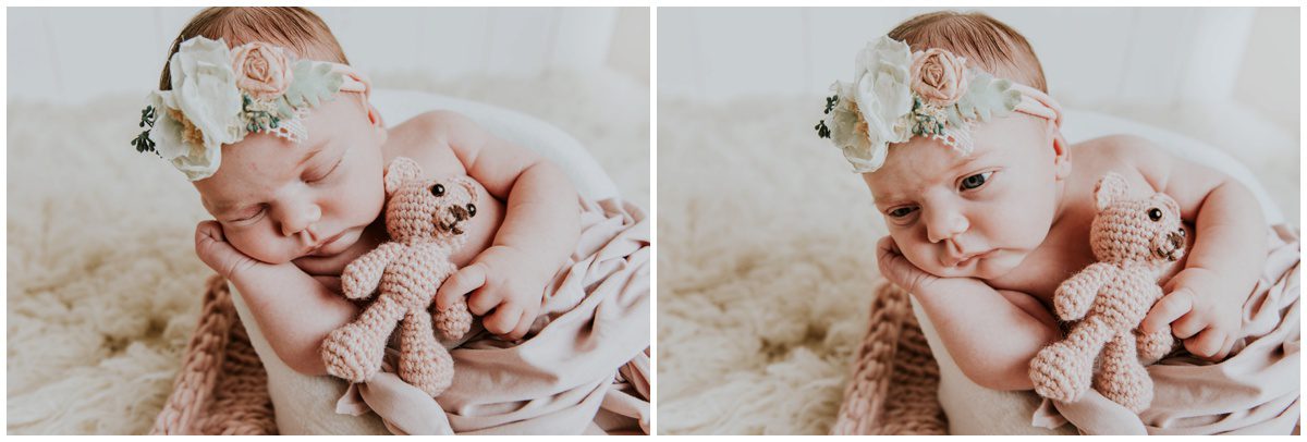 Hazleton Newborn Photography baby girl