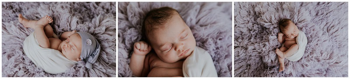 Hazleton Newborn Photography baby head