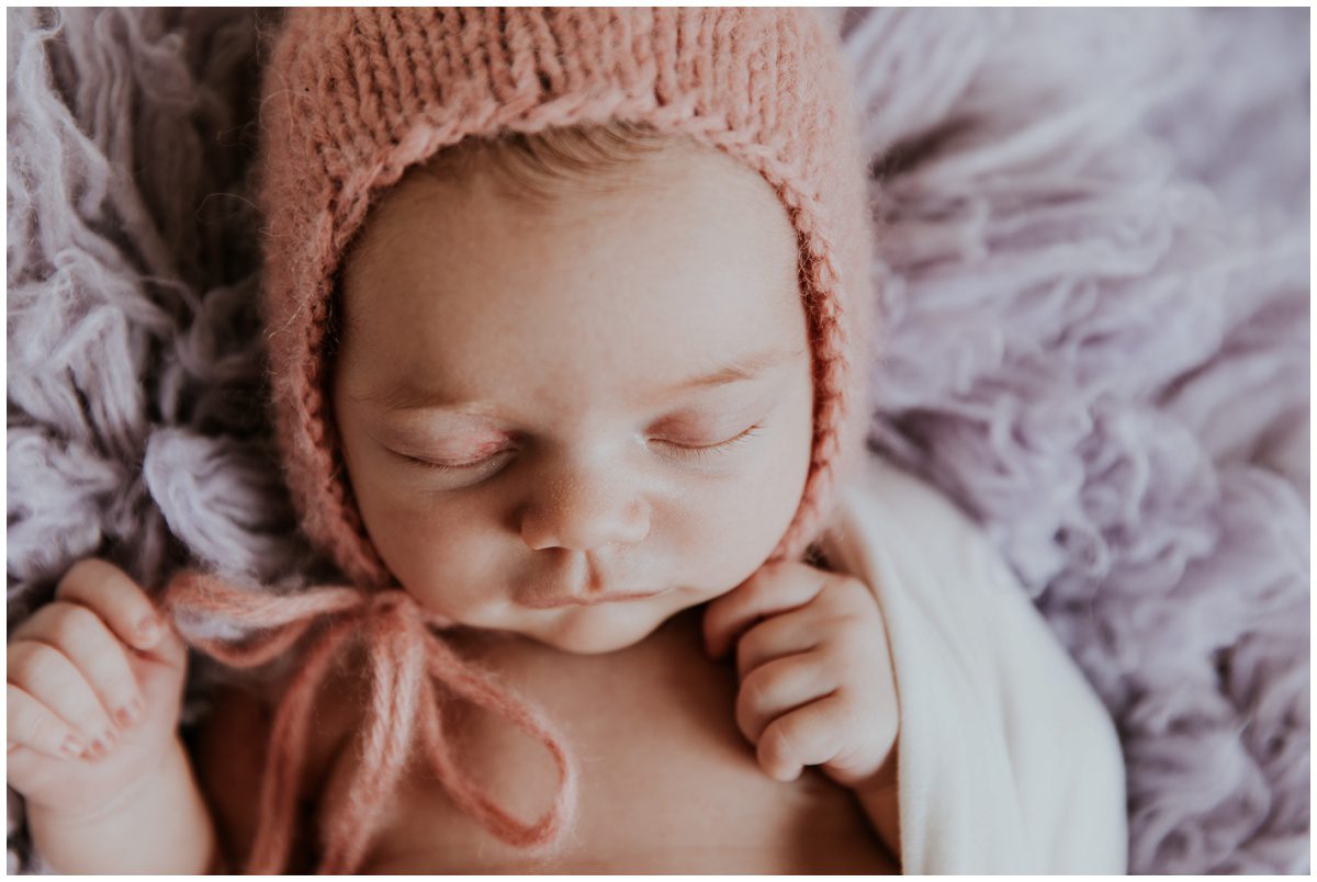 newborn girl Hazleton Newborn Photography