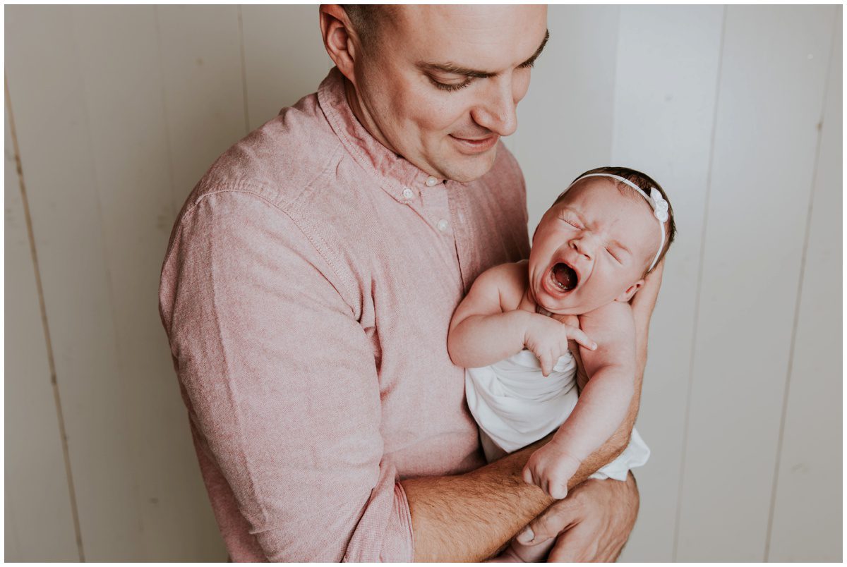 Hazleton Newborn Photography newborn yawns 