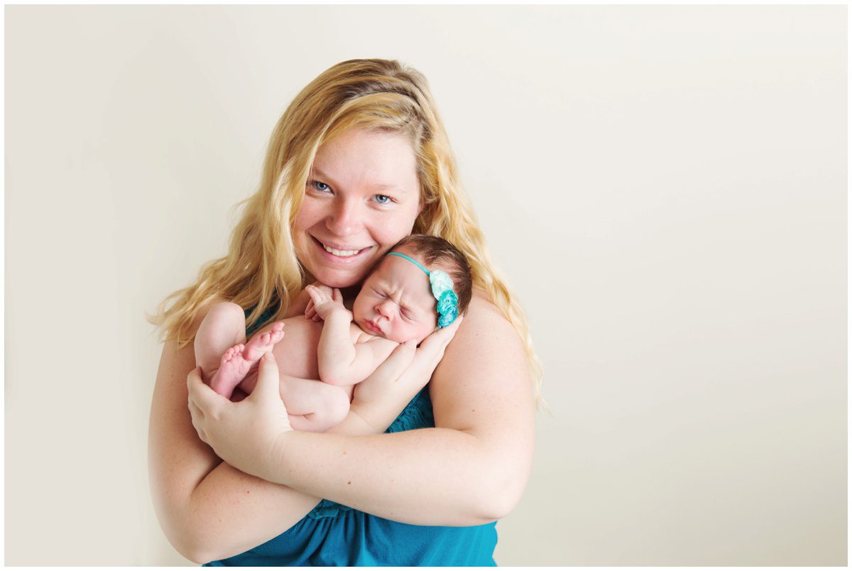 mother portrait Berwick, PA Newborn Photography