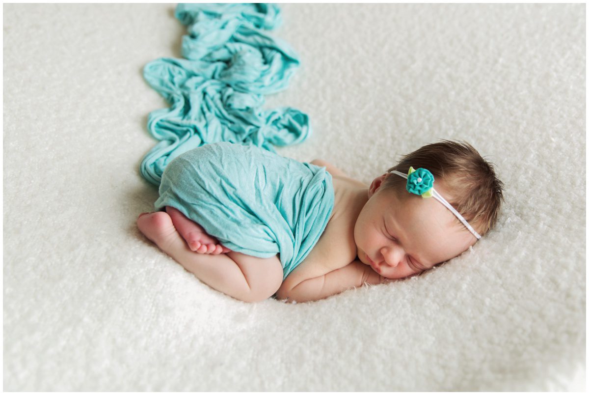 Berwick, PA Newborn Photography baby girl