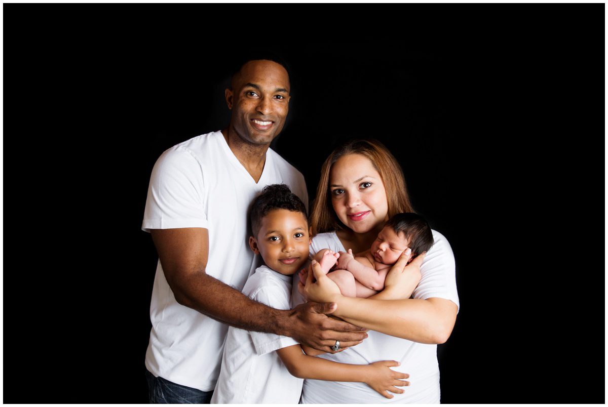 Scranton Newborn Studio Photographer family portrait