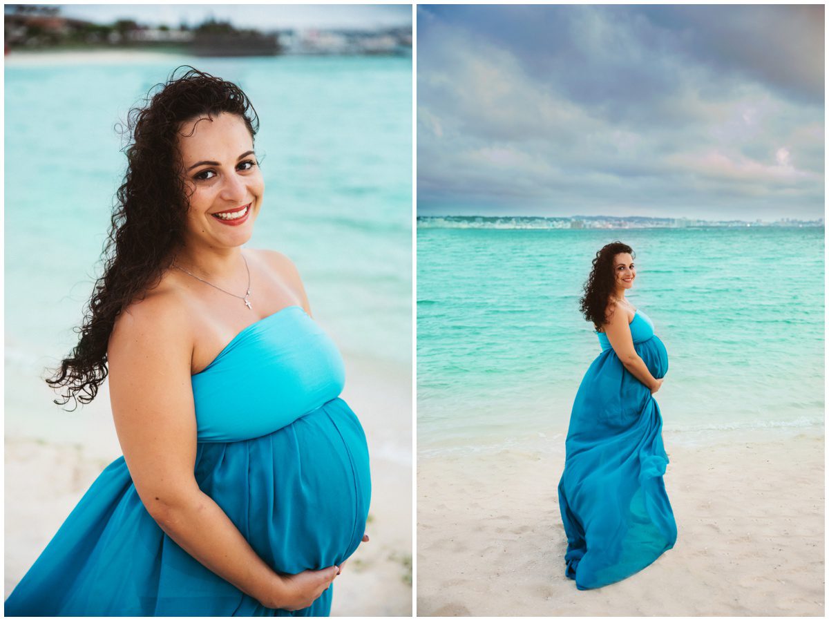 Allentown, PA Maternity Photographer blue waters
