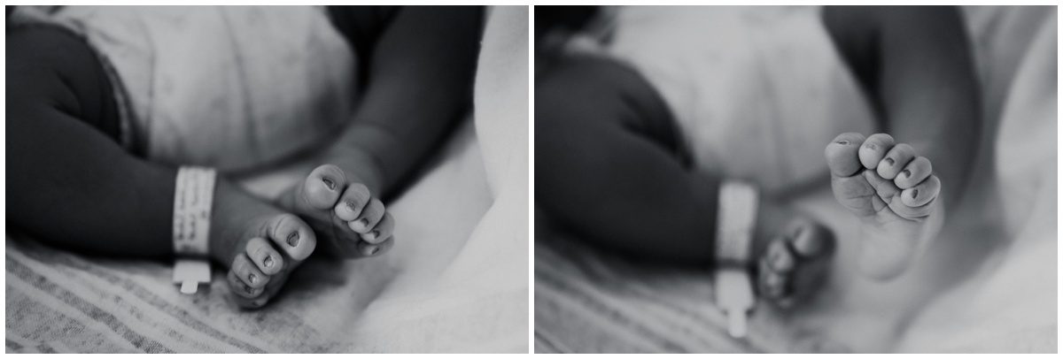 tiny toes Scranton Birth Photographer