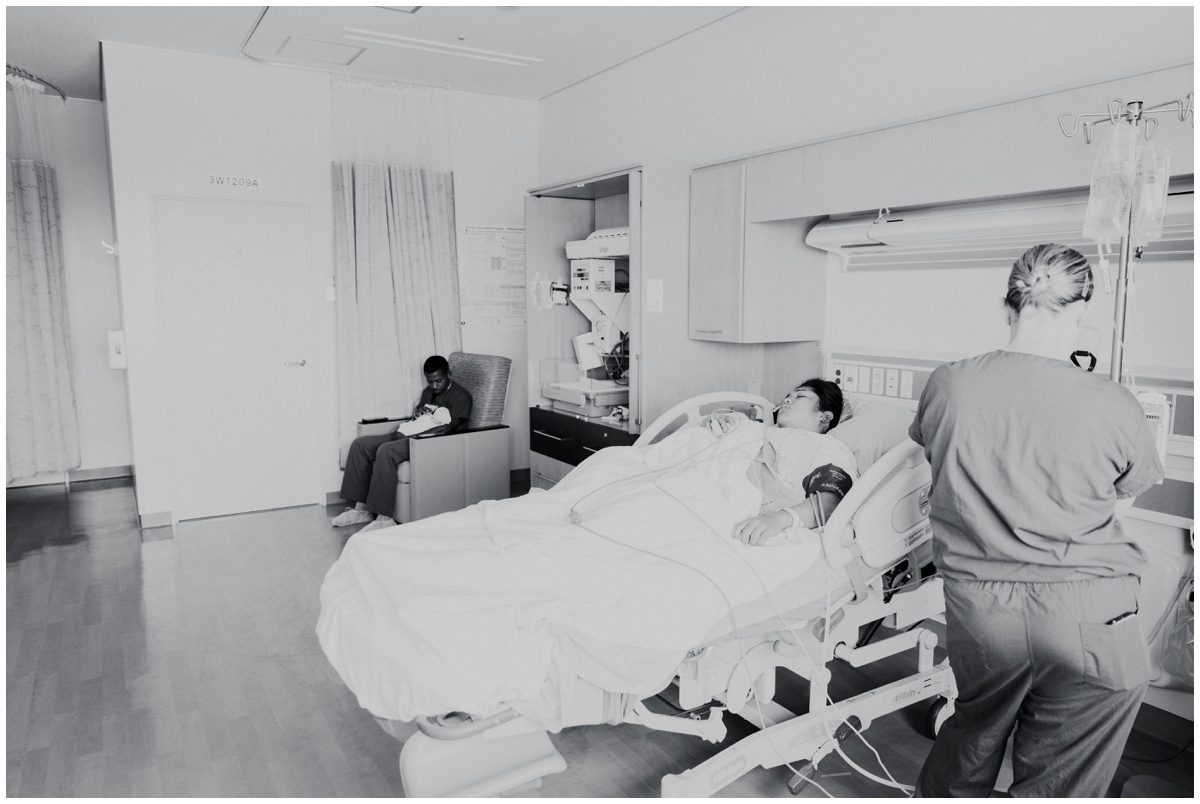 Scranton Birth Photographer recovering mother