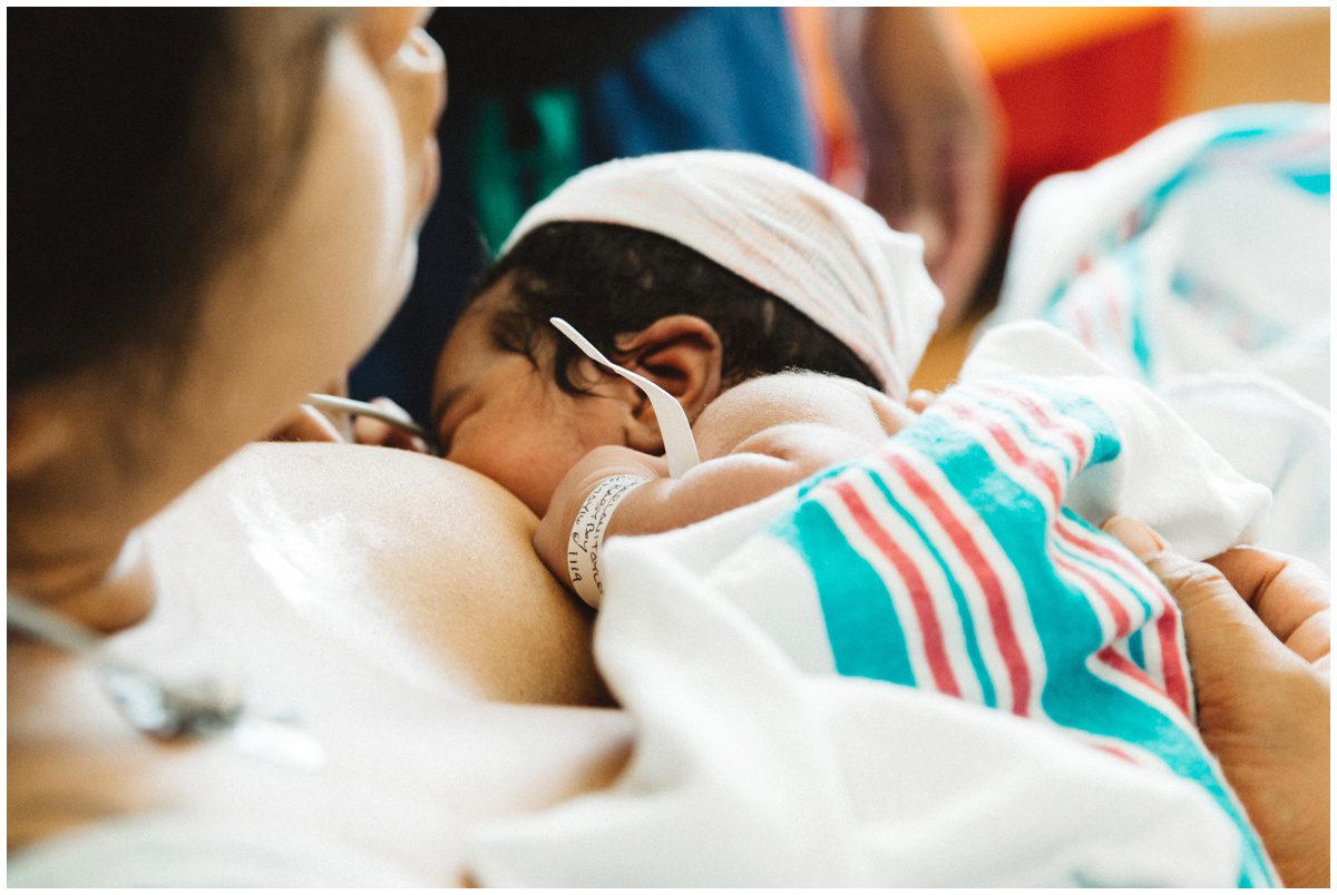 breastfeeding mother Scranton Birth Photographer