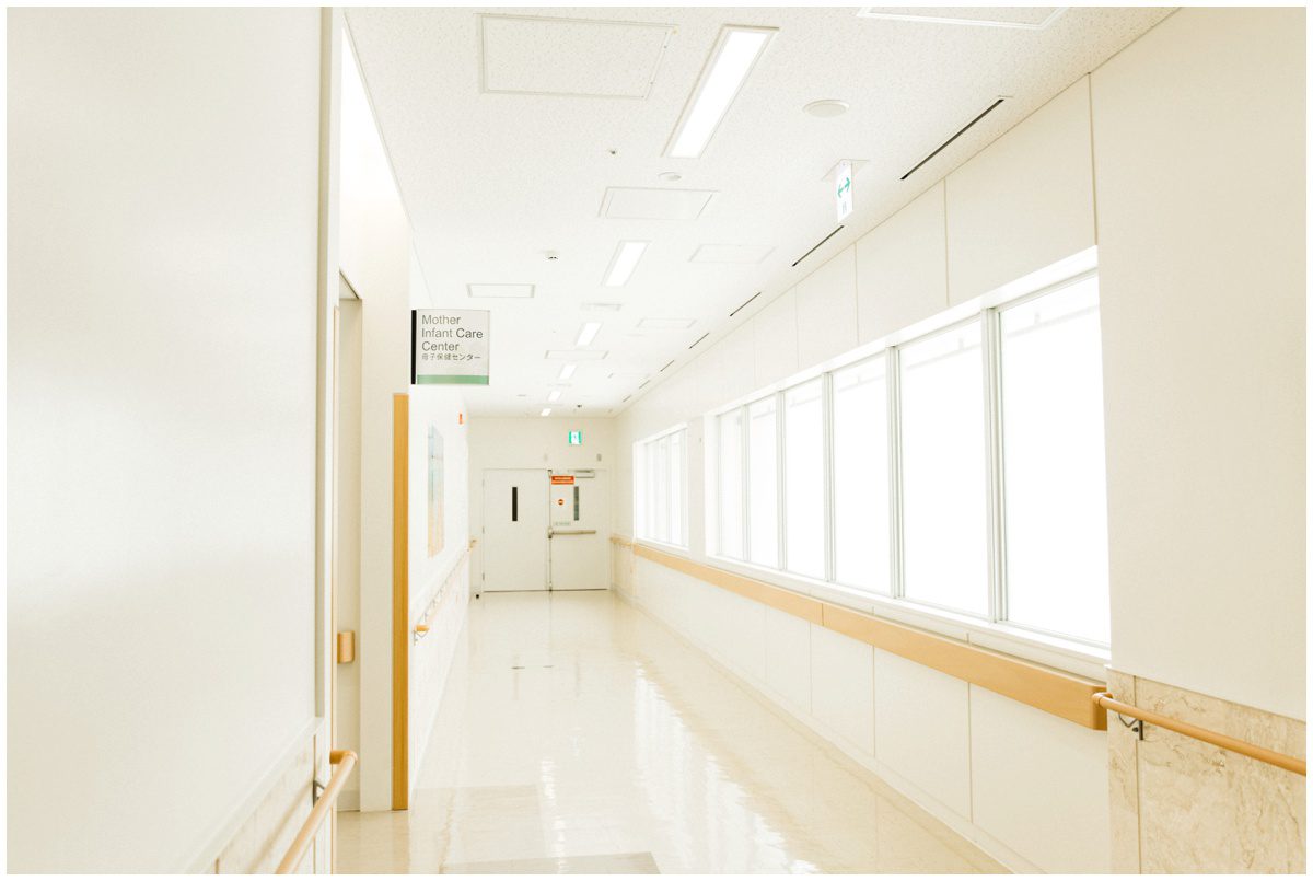 hospital hallways Scranton Birth Photographer