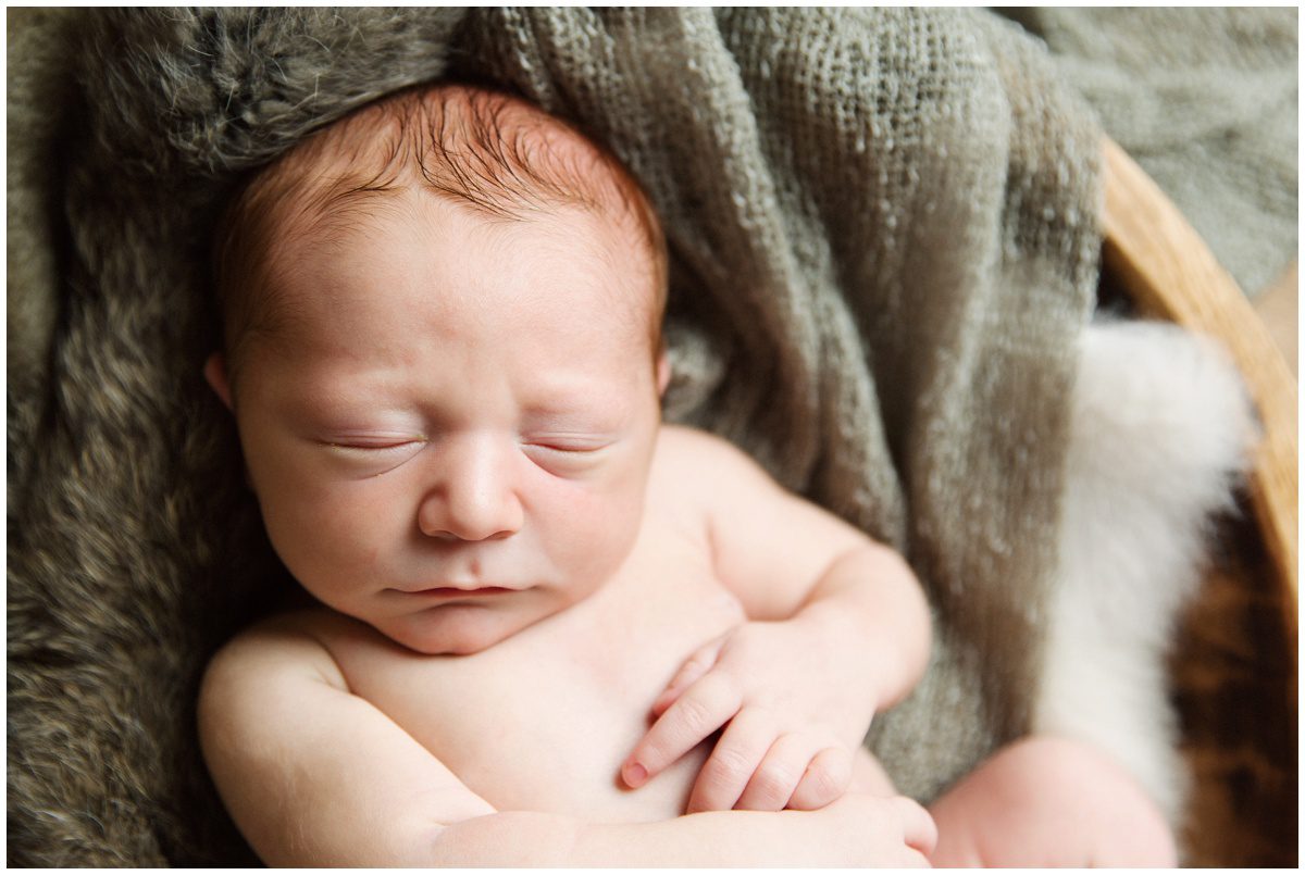 Danville, PA Newborn Photographer naked baby