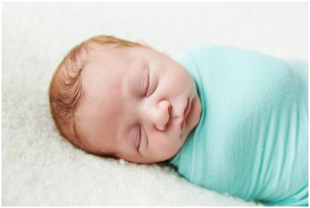 Danville, PA Newborn Photographer snuggle wrap