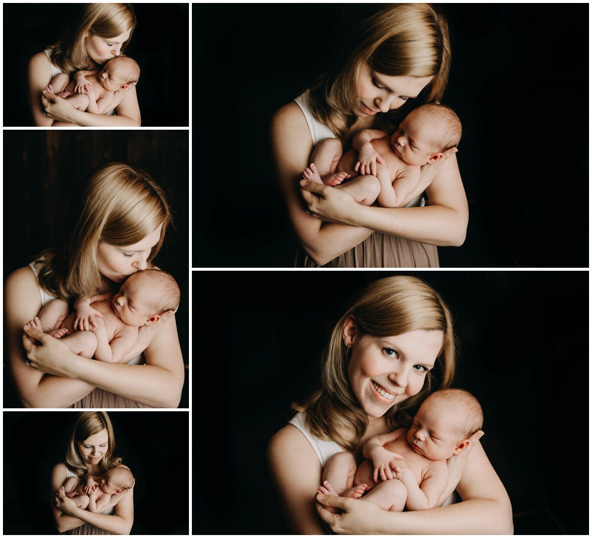 Bloomsburg PA, Newborn Photographer mother and newborn photos