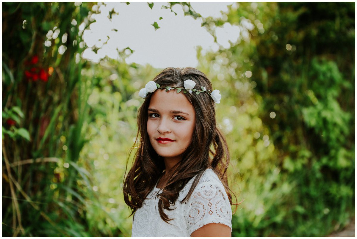 Bloomsburg PA, Family Photographer flower halo