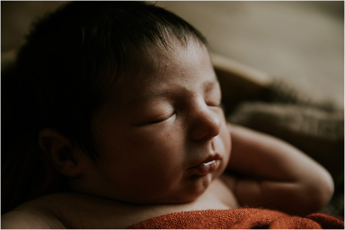 baby lips, baby nose photo, Danville, PA Newborn Portrait Idea, baby chin photo