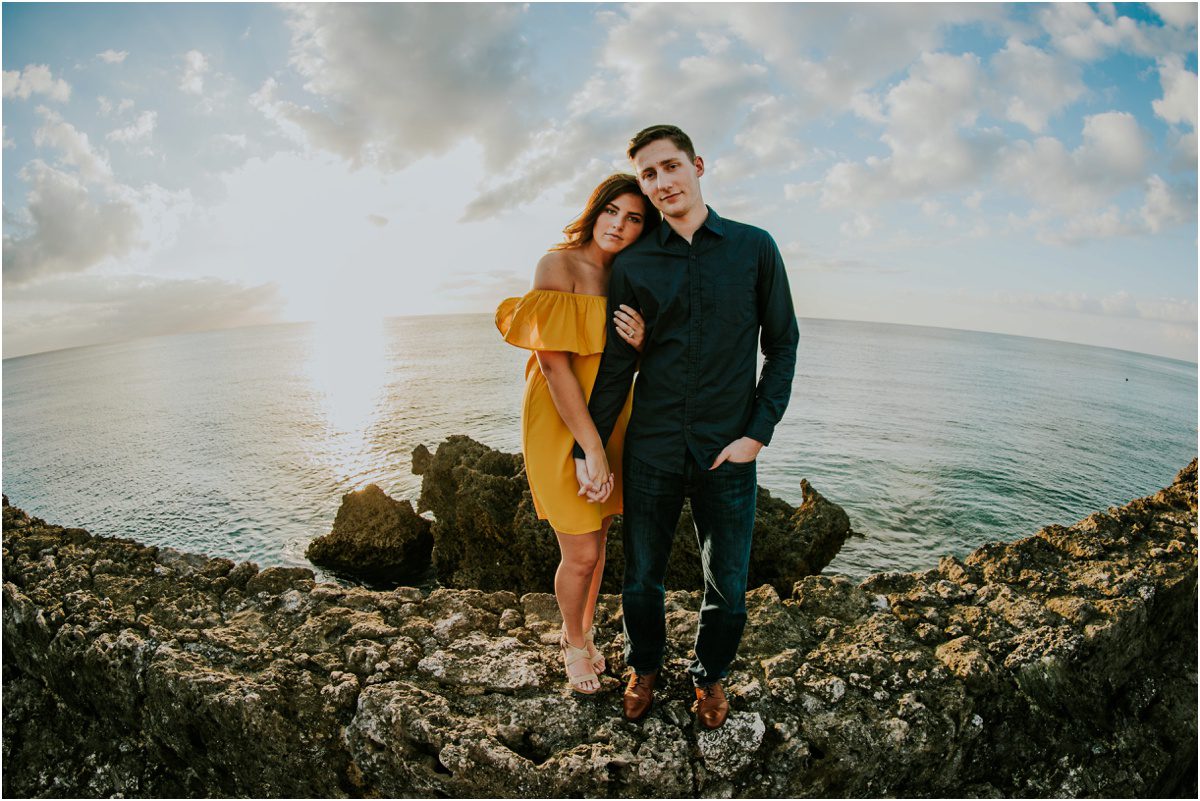 couple by ocean Engagement Photographer in Bloomsburg, PA
