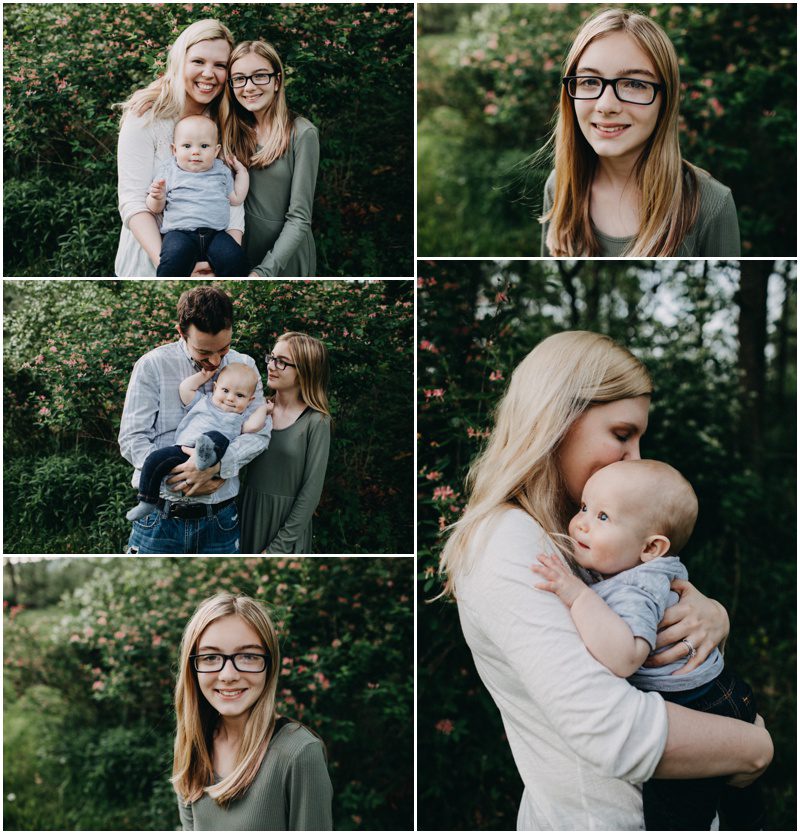 mountain family portraits, Beautiful Spring Family Portraits in Bloomsburg, Pennsylvania