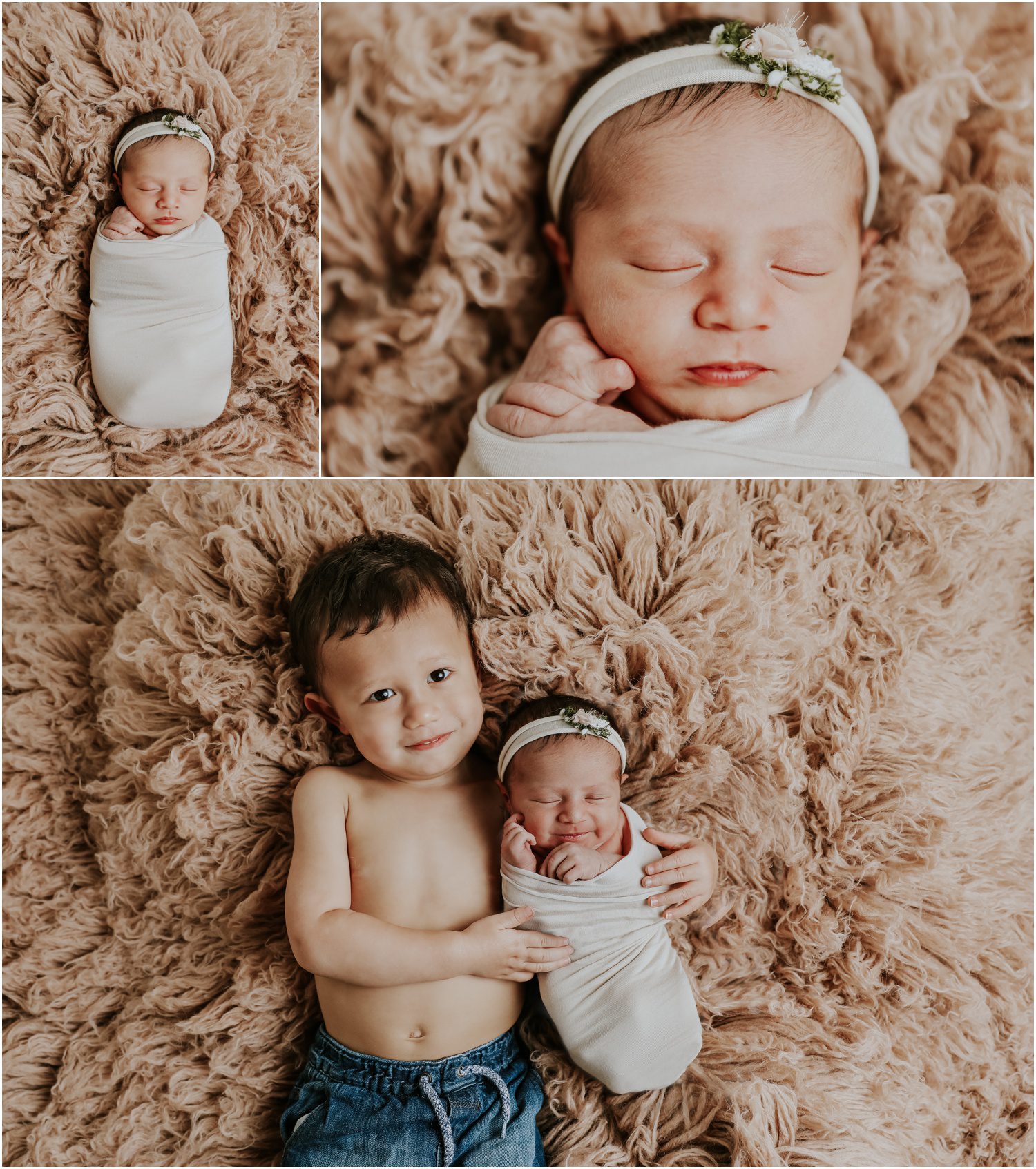 NEPA Studio Newborn Photographer, baby photo with sibling