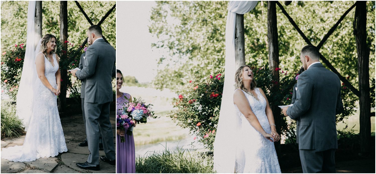 golf course ceremony, Riverview Country Club Wedding, Central Pennsylvania Wedding Photographer