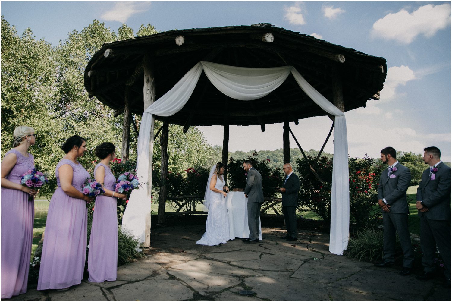 wedding gazebo, Riverview Country Club Wedding, Central Pennsylvania Wedding Photographer