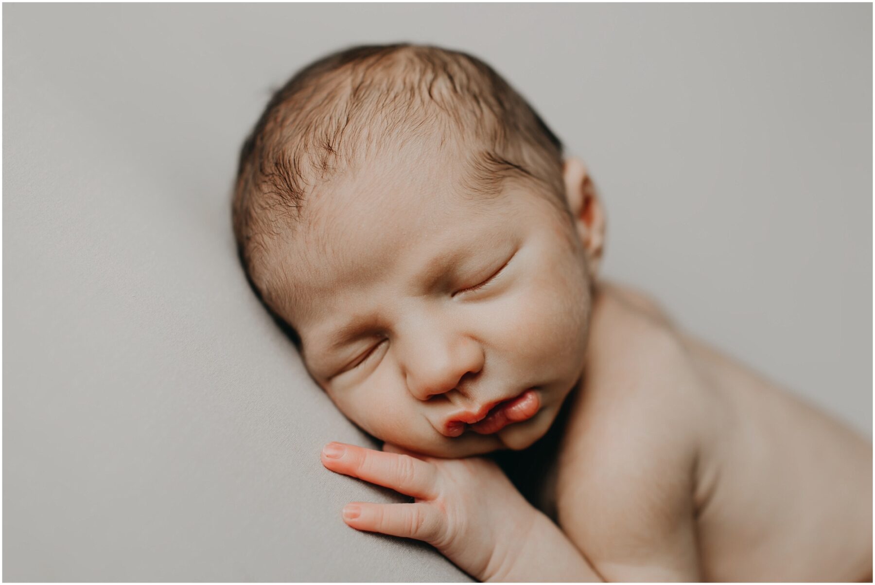 newborn baby face, Central Pennsylvania Newborn Photographer