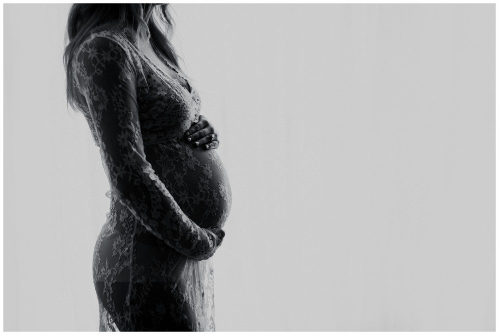 Catawissa studio maternity photograph, Catawissa Outdoor Maternity Photographer, pregnant belly detail